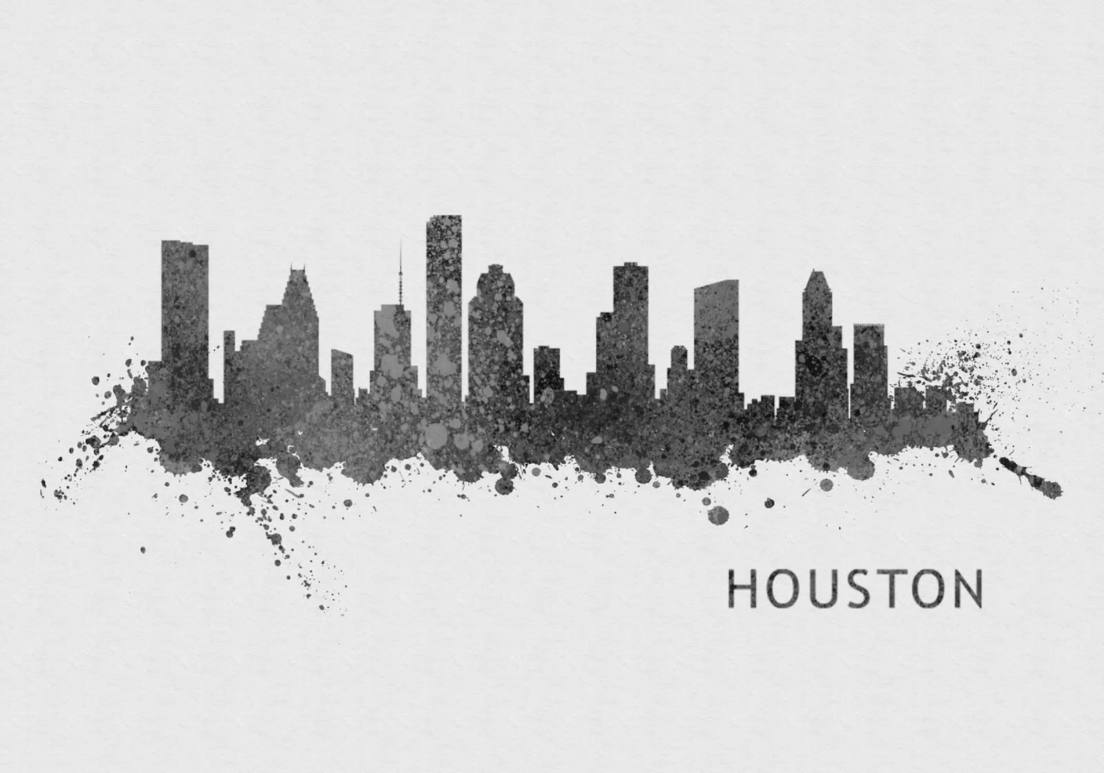 Houston Texas alu-dibond by Travelstudio