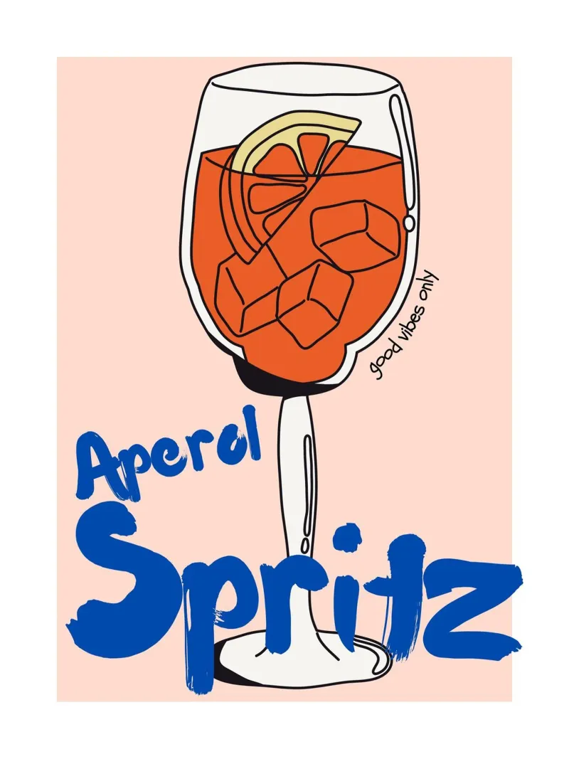 Aperol Spritz alluminio dibond da ArtDesign by KBK