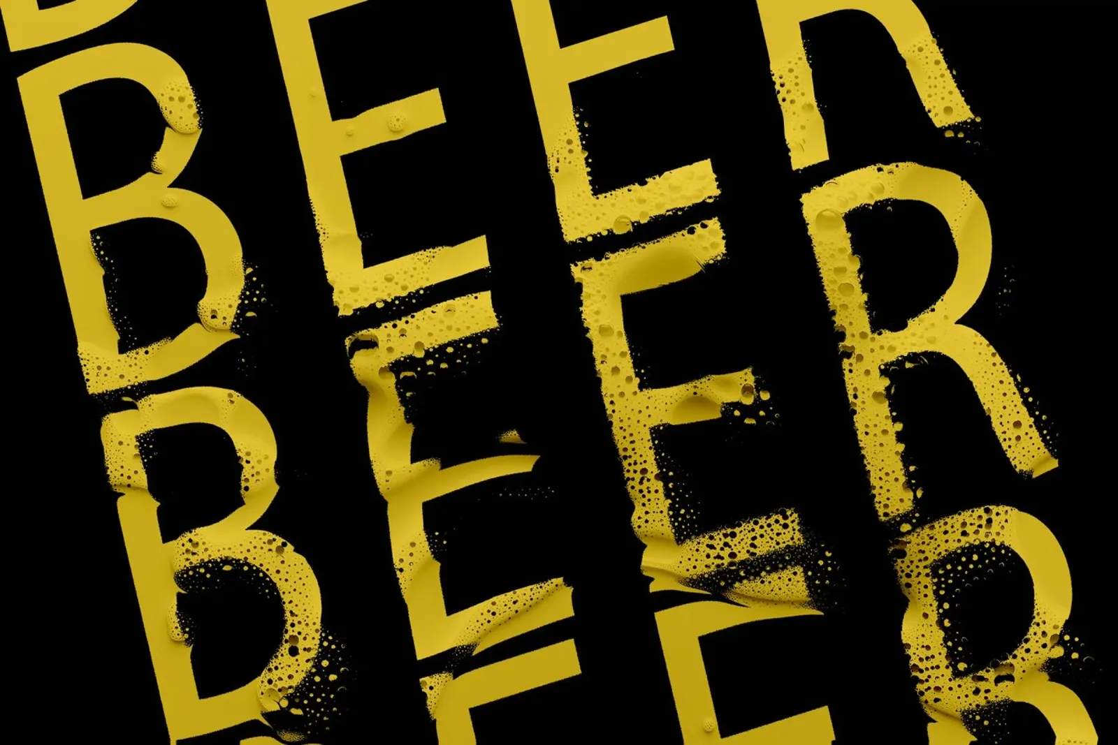 Bier Poster mit Kunststoffrahmen von Journey of Vanessa