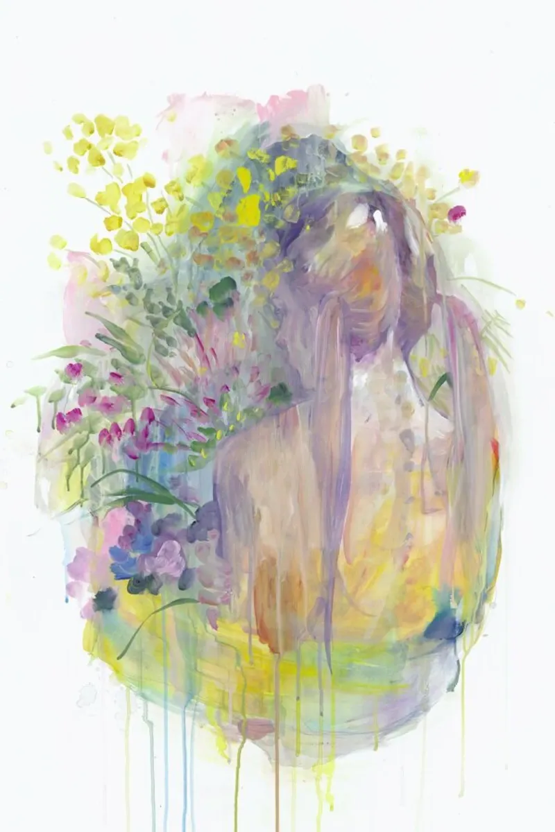 Stillness canvas by agnes-cecile