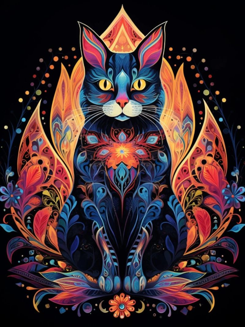 Mandala malen Poster von Spiritual Touch