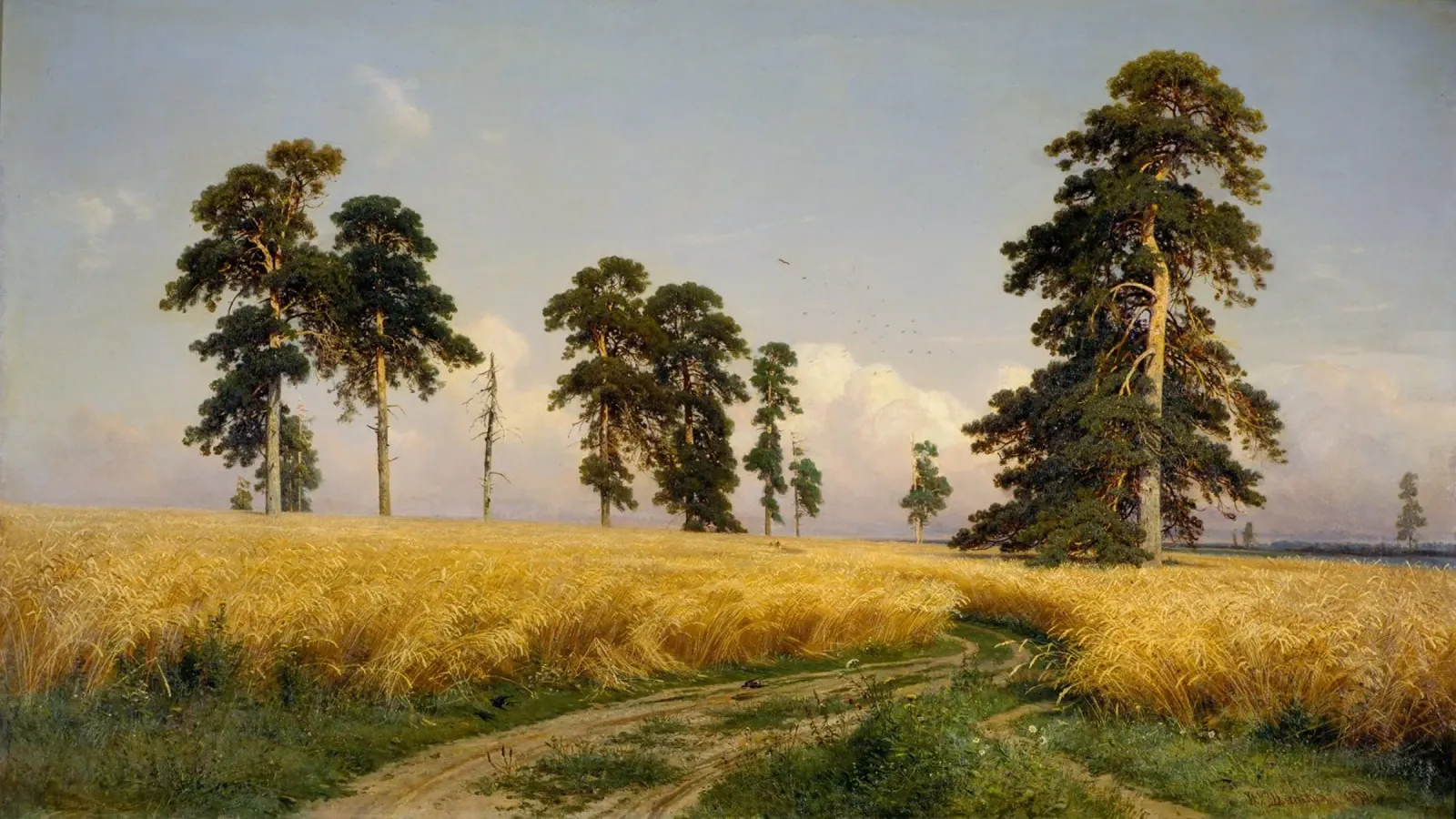 Ivan Shishkin - Segale pellicola backlit da William Store