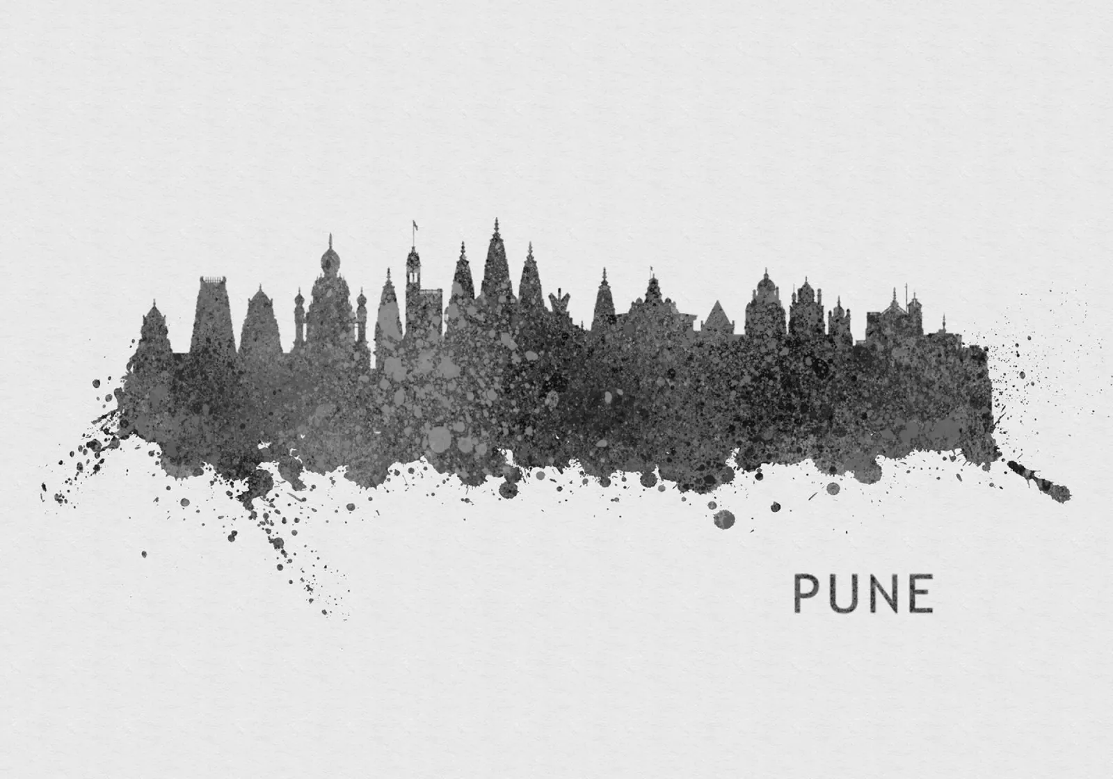 Pune India carta hahnemühle da Travelstudio