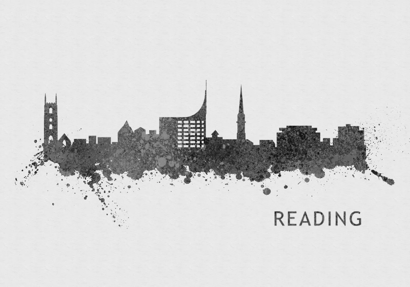 Reading England poster da Travelstudio