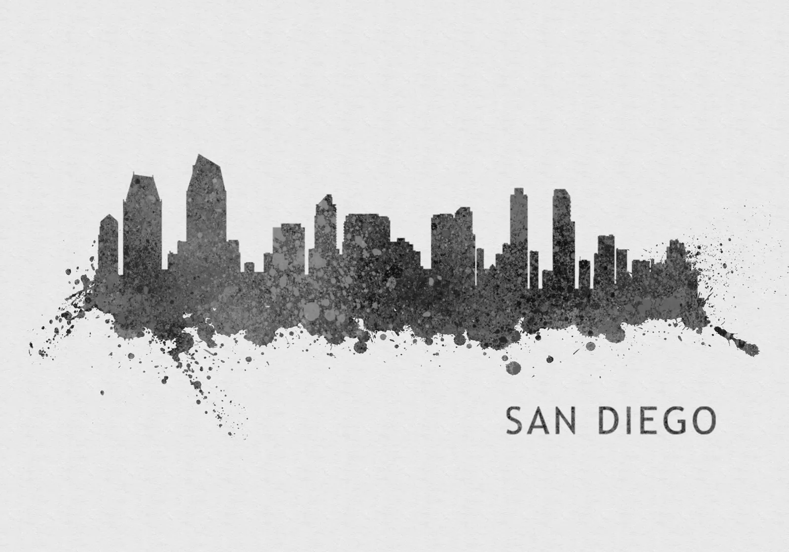 San Diego California pellicola backlit da Travelstudio
