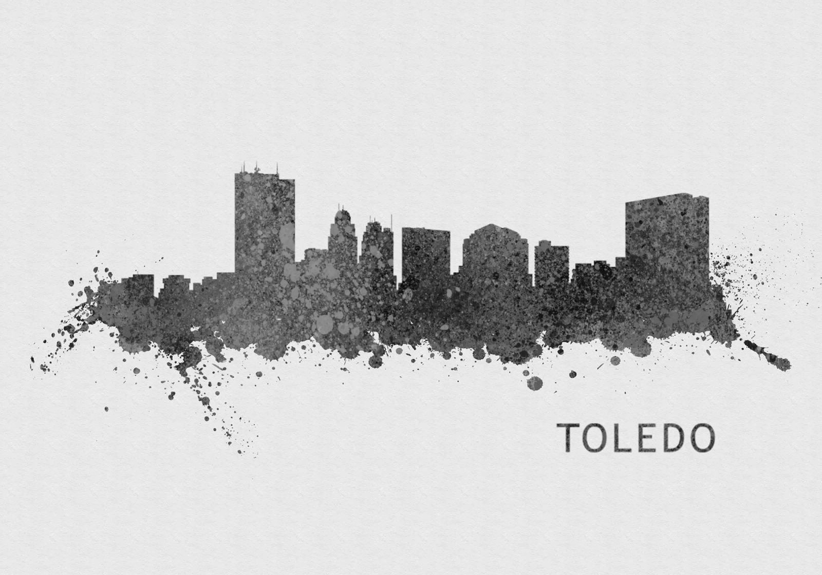Toledo Ohio Poster von Travelstudio