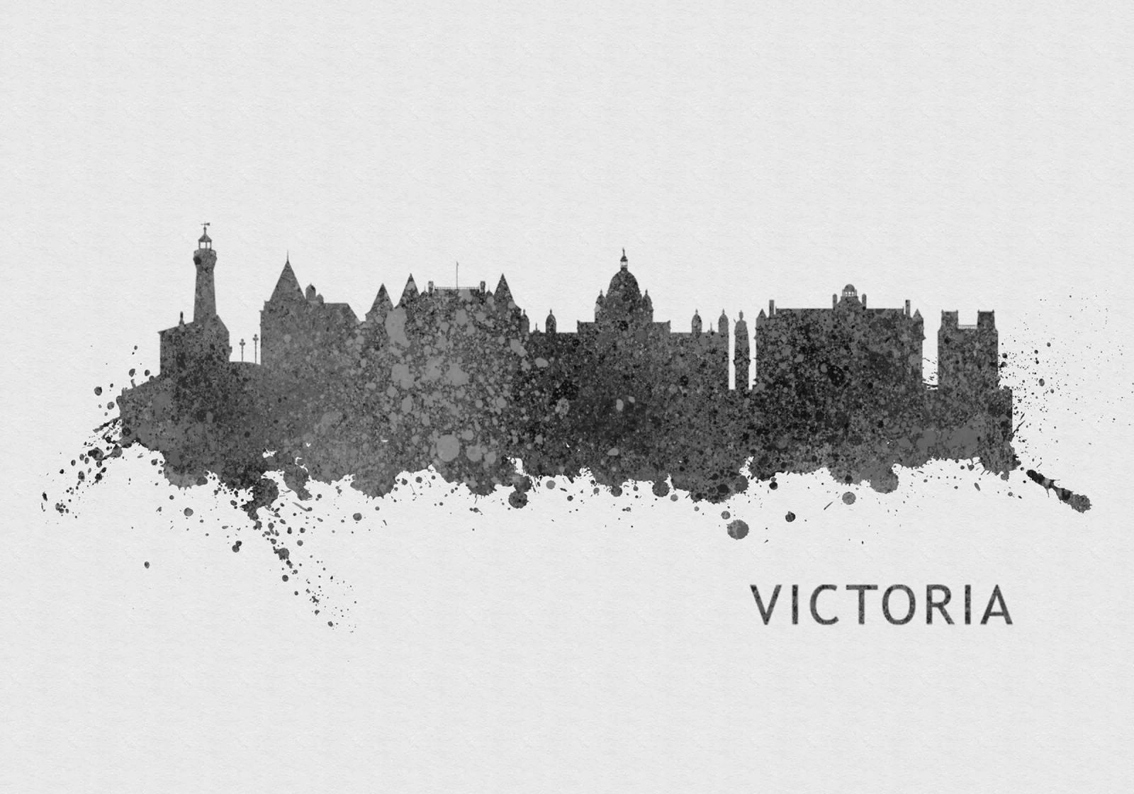 Victoria Canada Poster von Travelstudio
