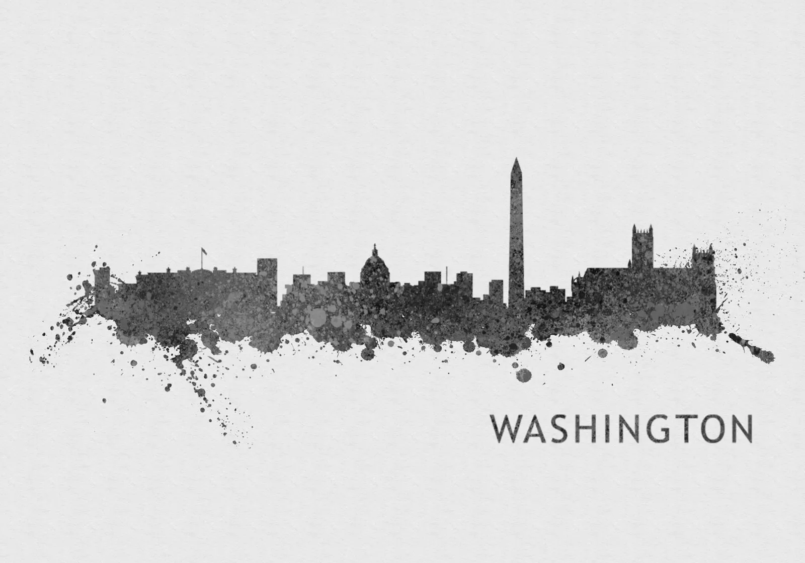 Washington D.C. carta hahnemühle da Travelstudio