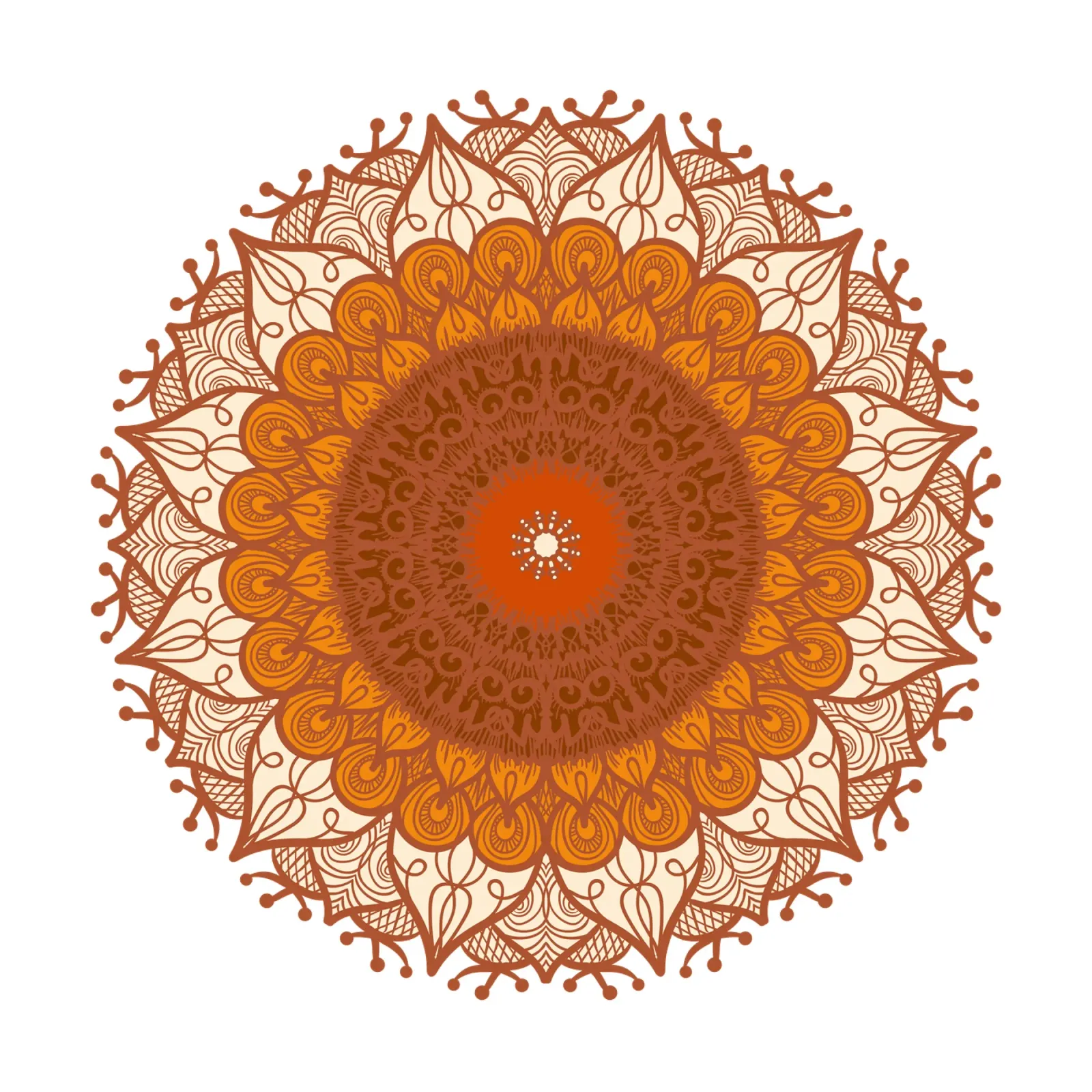 Mandala colorato pellicola backlit da Spiritual Touch