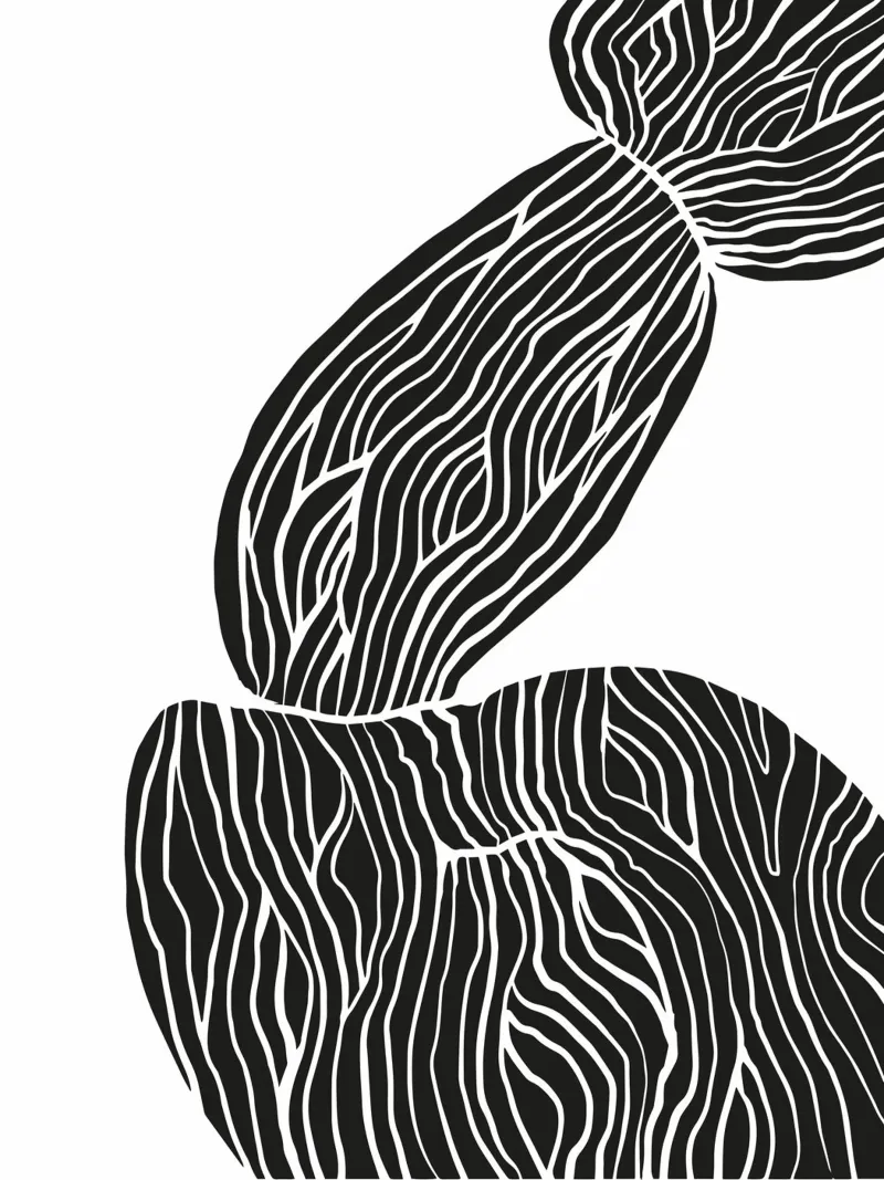 Organic Flow No 01 carta hahnemühle da treechild