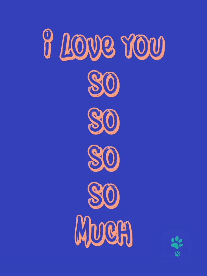 Ti amo tanto tanto tanto tanto poster con telaio in alluminio da catsforyou