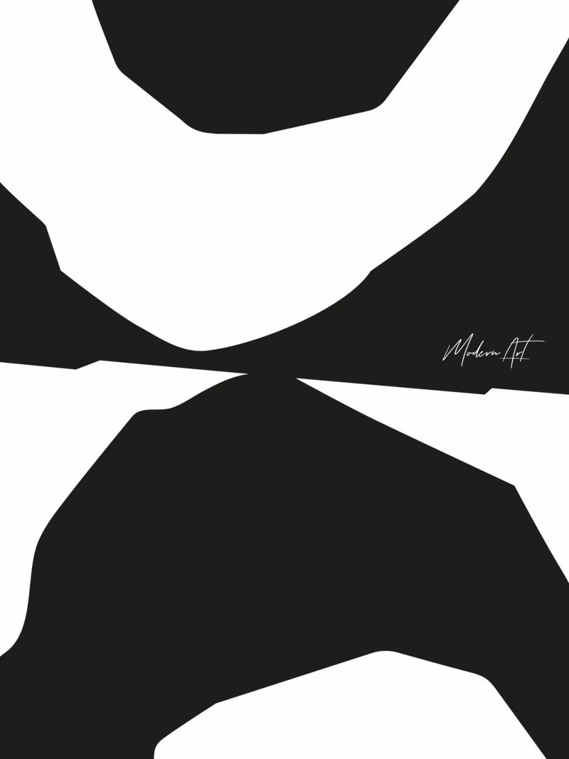 Modern Art Poster No 02 poster de treechild