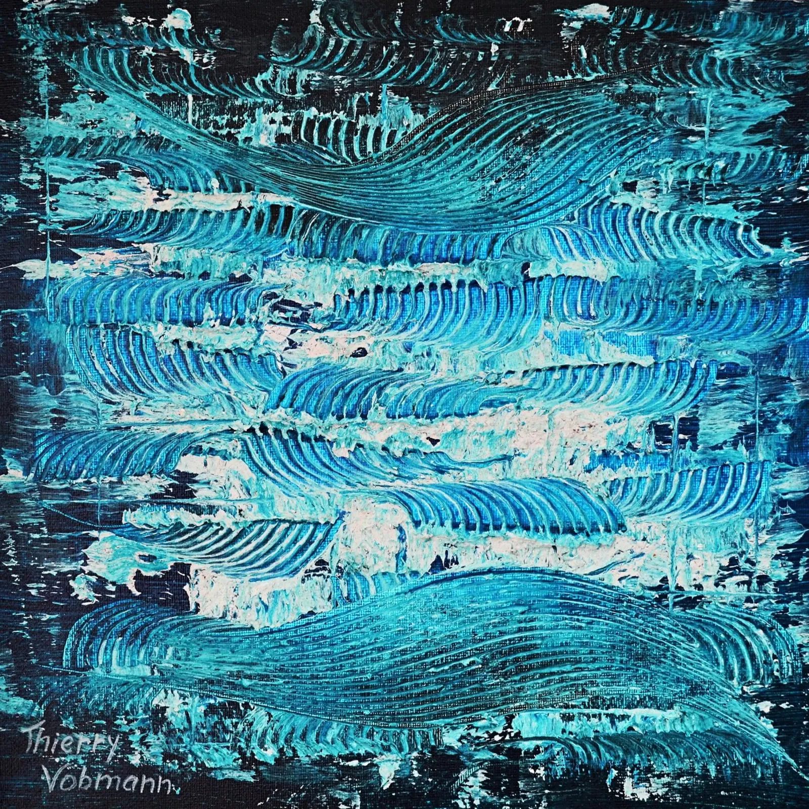 3D DREAM 13 pellicola backlit da Thierry Vobmann Abstract painting