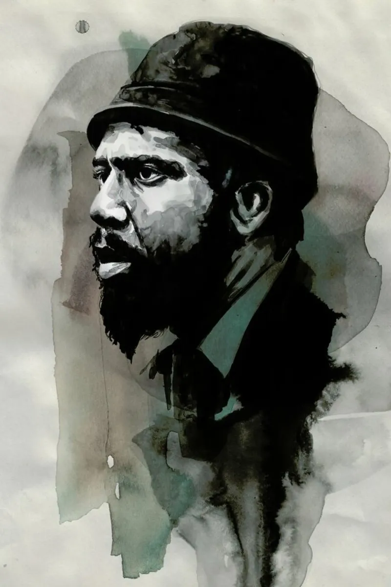 Thelonious Monk plexiglass da David Diehl