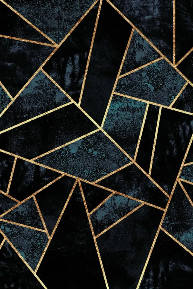 Deep Teal Stone pellicola backlit da Elisabeth Fredriksson
