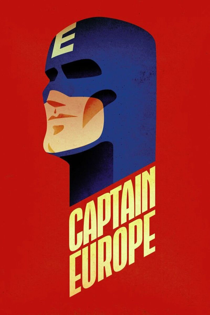Captain Europe poster de Róbert Farkas