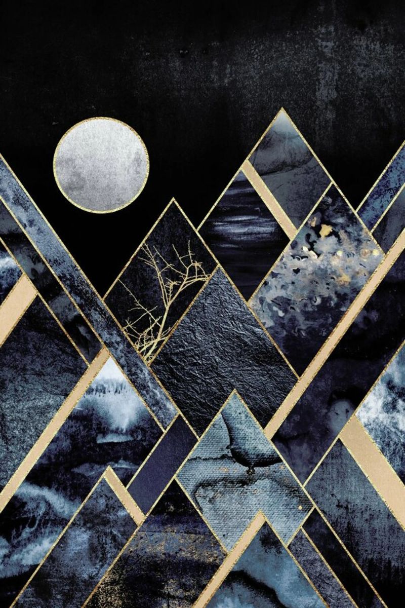 Stormy Mountains Forex-Platte von Elisabeth Fredriksson