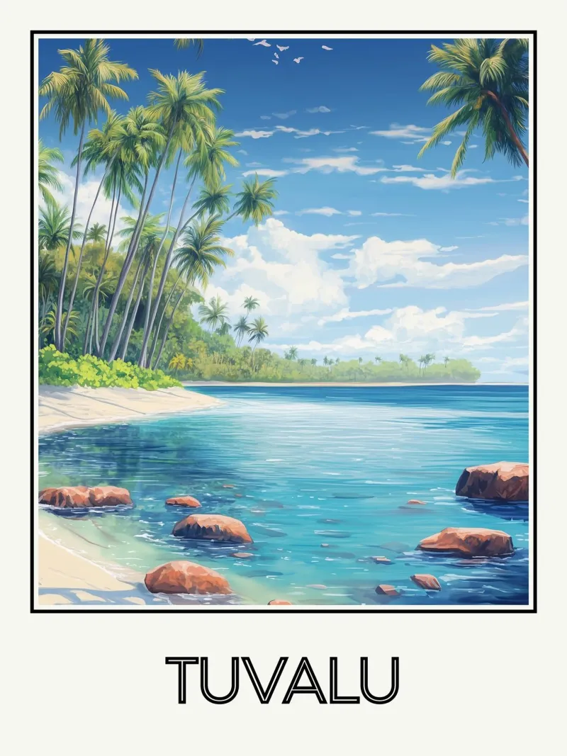 Tuvalu plexiglass da Frame the World