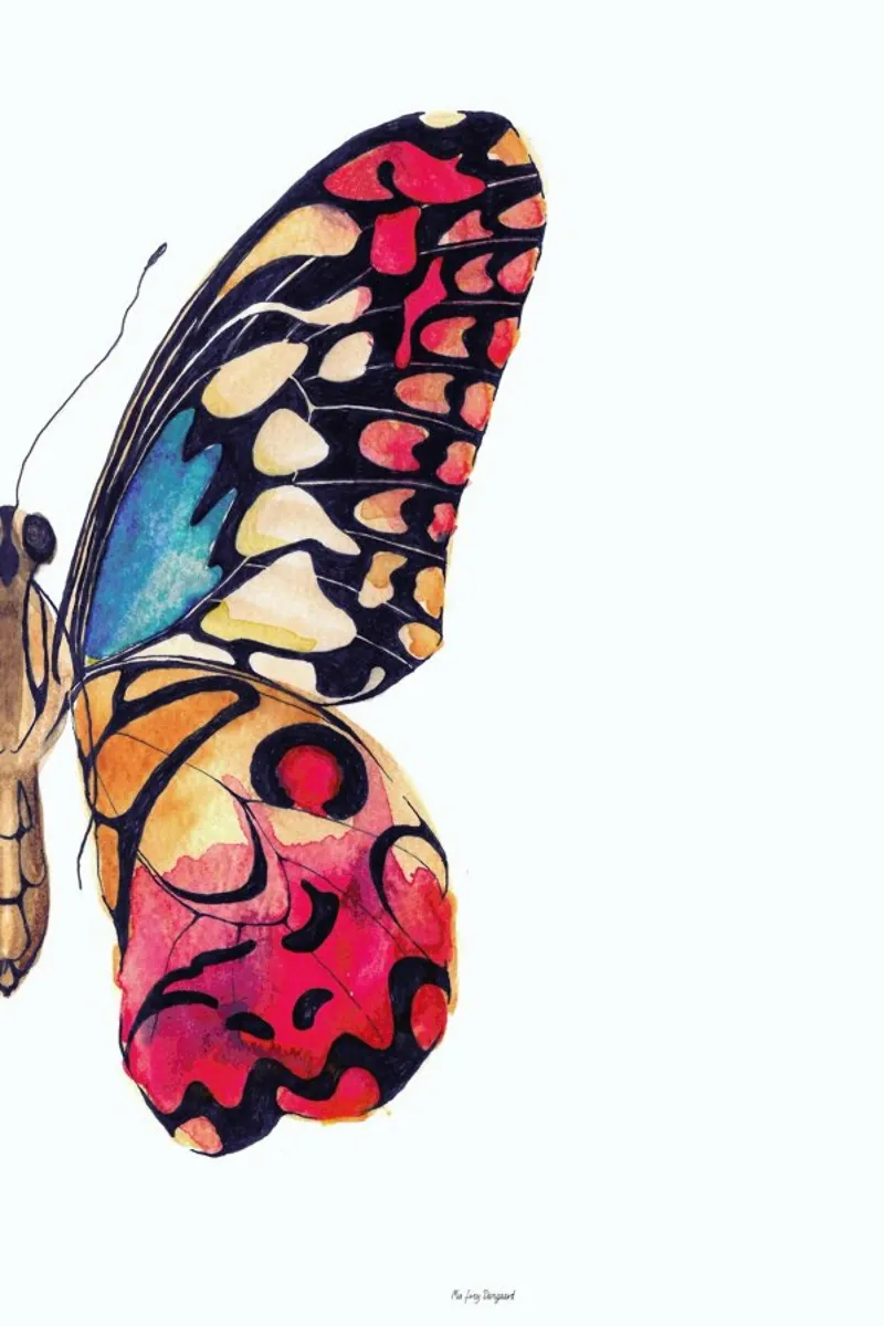Butterfly Right hahnemühle by Mie Frey Damgaard