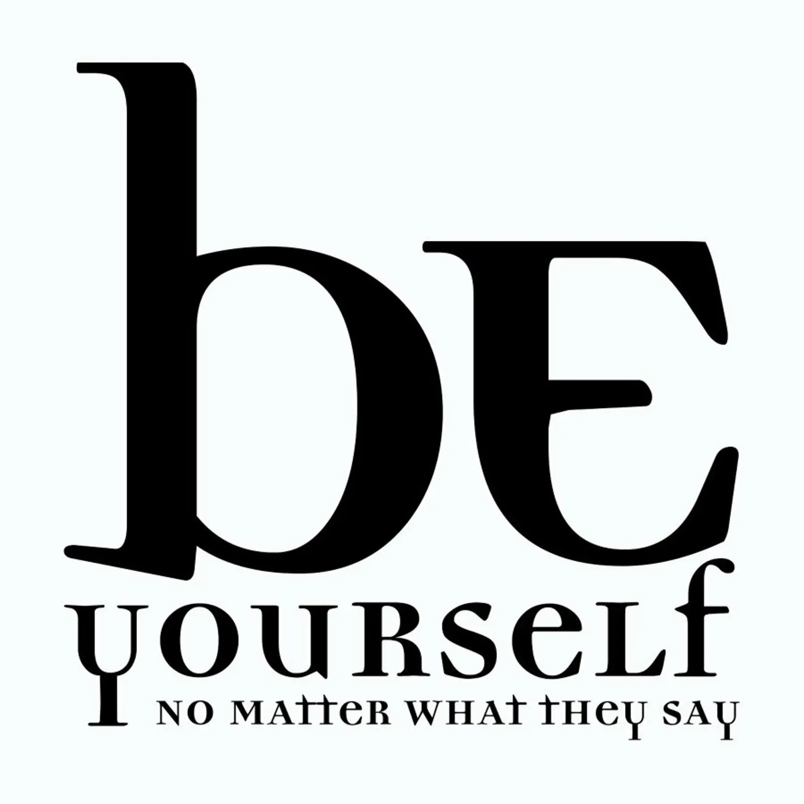 Be yourself pellicola backlit da Mr Cup