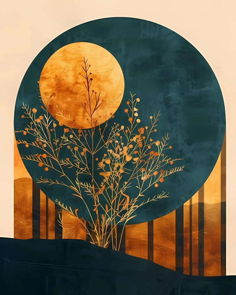 Minimalist Art 30 Forex-Platte von Erika C White