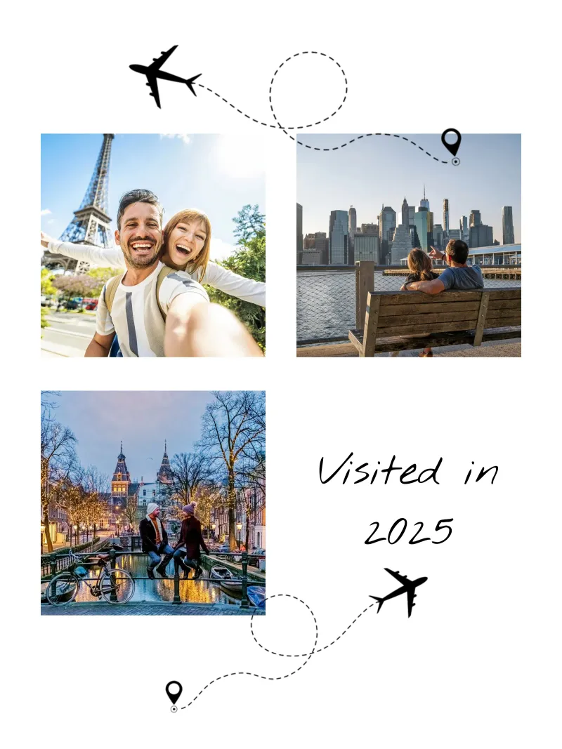 I 3 migliori momenti di viaggio poster con telaio in alluminio da Motivate-Today