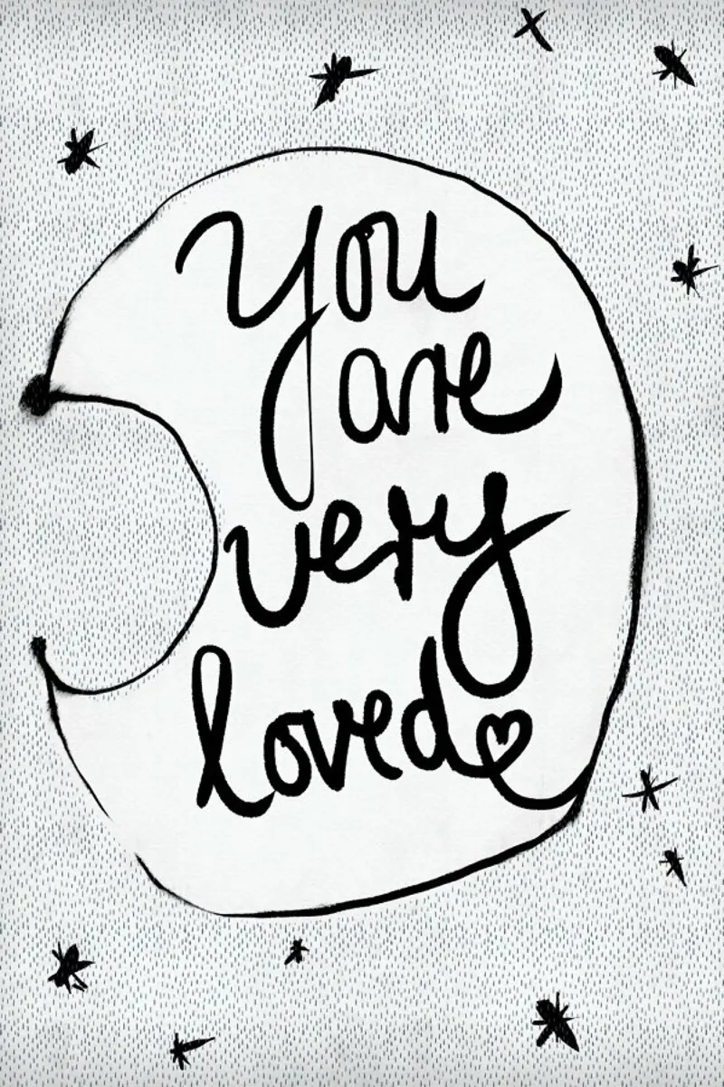 You Are Very Loved plexiglass da treechild