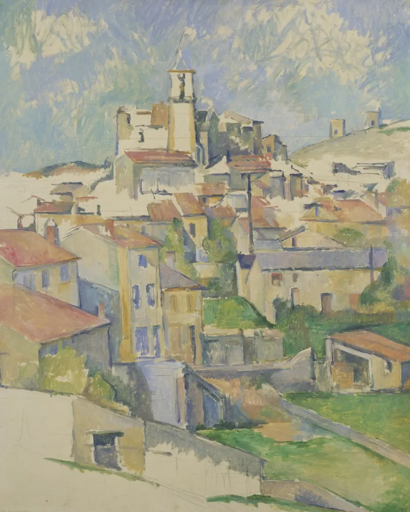 Paul Cézanne - Gardanne pellicola backlit da Timeless Artworks