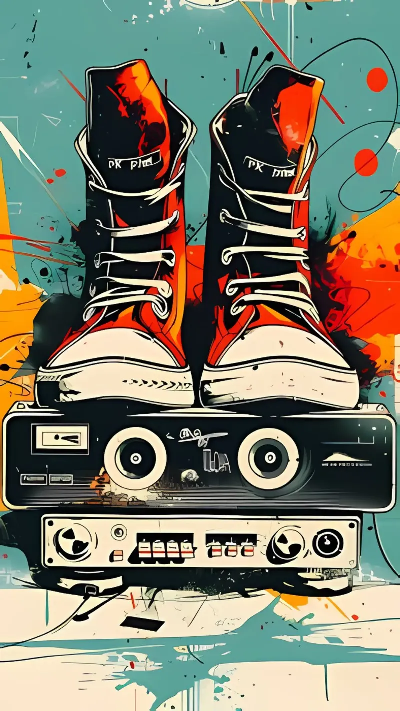vintage poster con telaio in plastica da Erika C White
