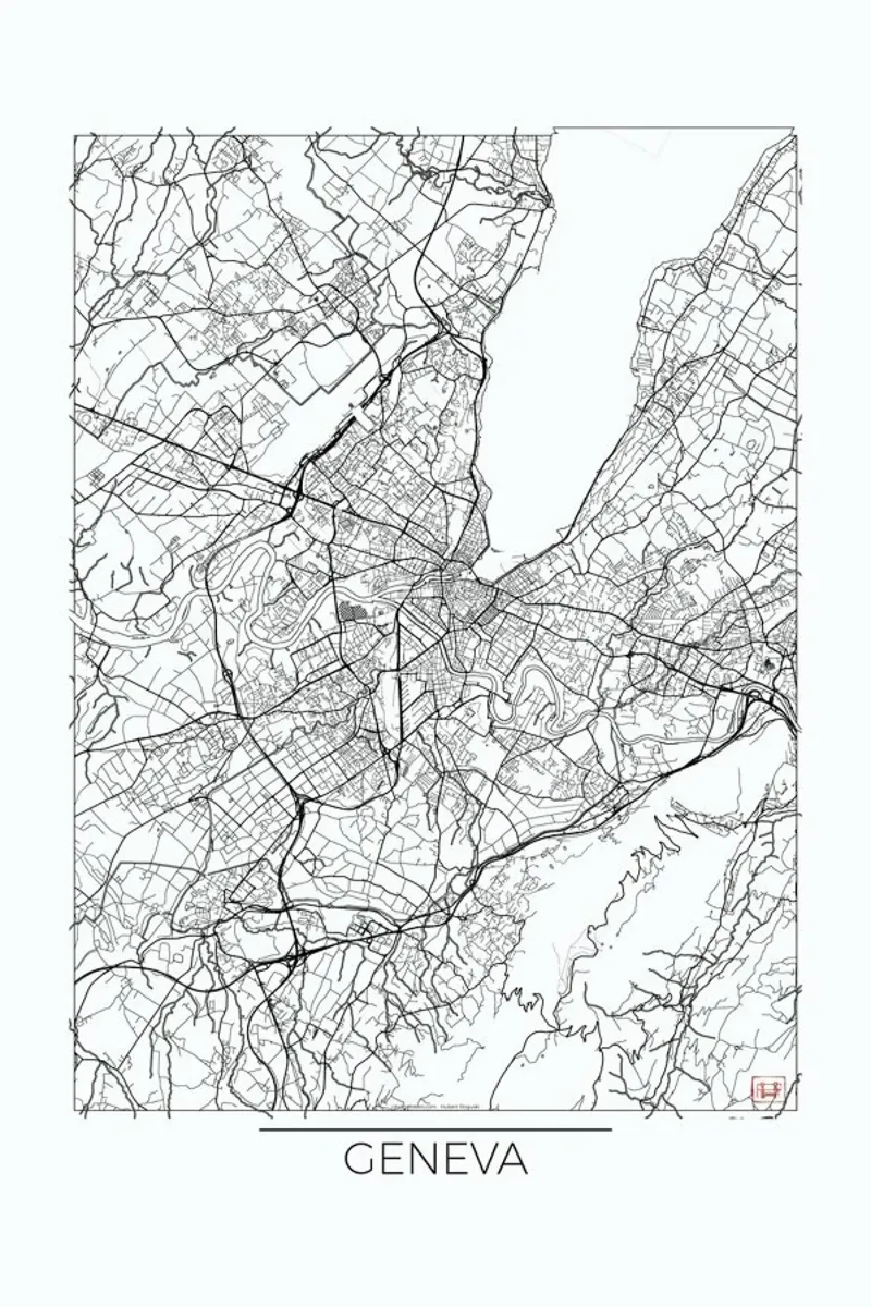Geneva Minimal carta hahnemühle da Hubert Roguski