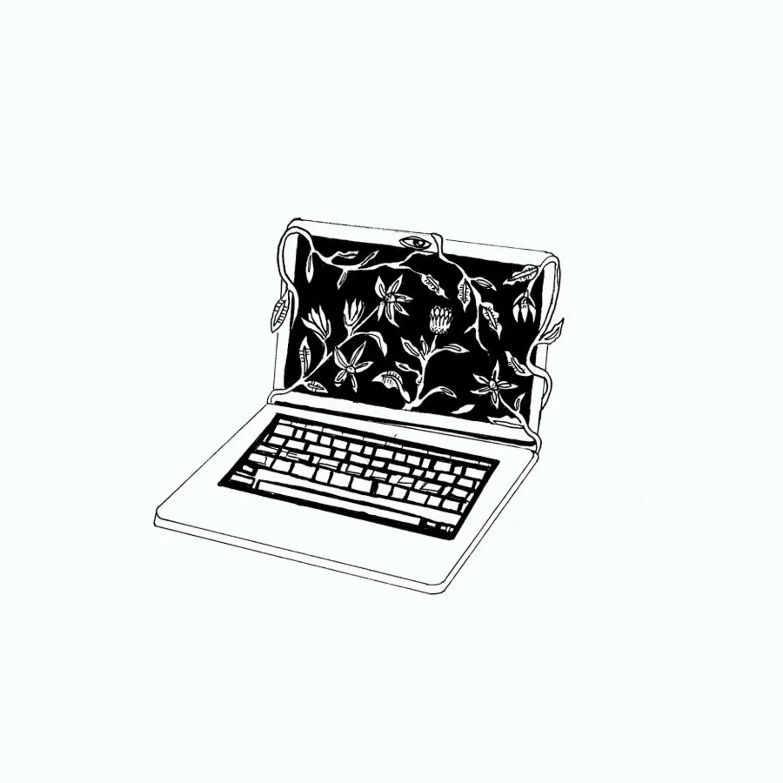 Leave Laptop pellicola backlit da Daniela Roessler