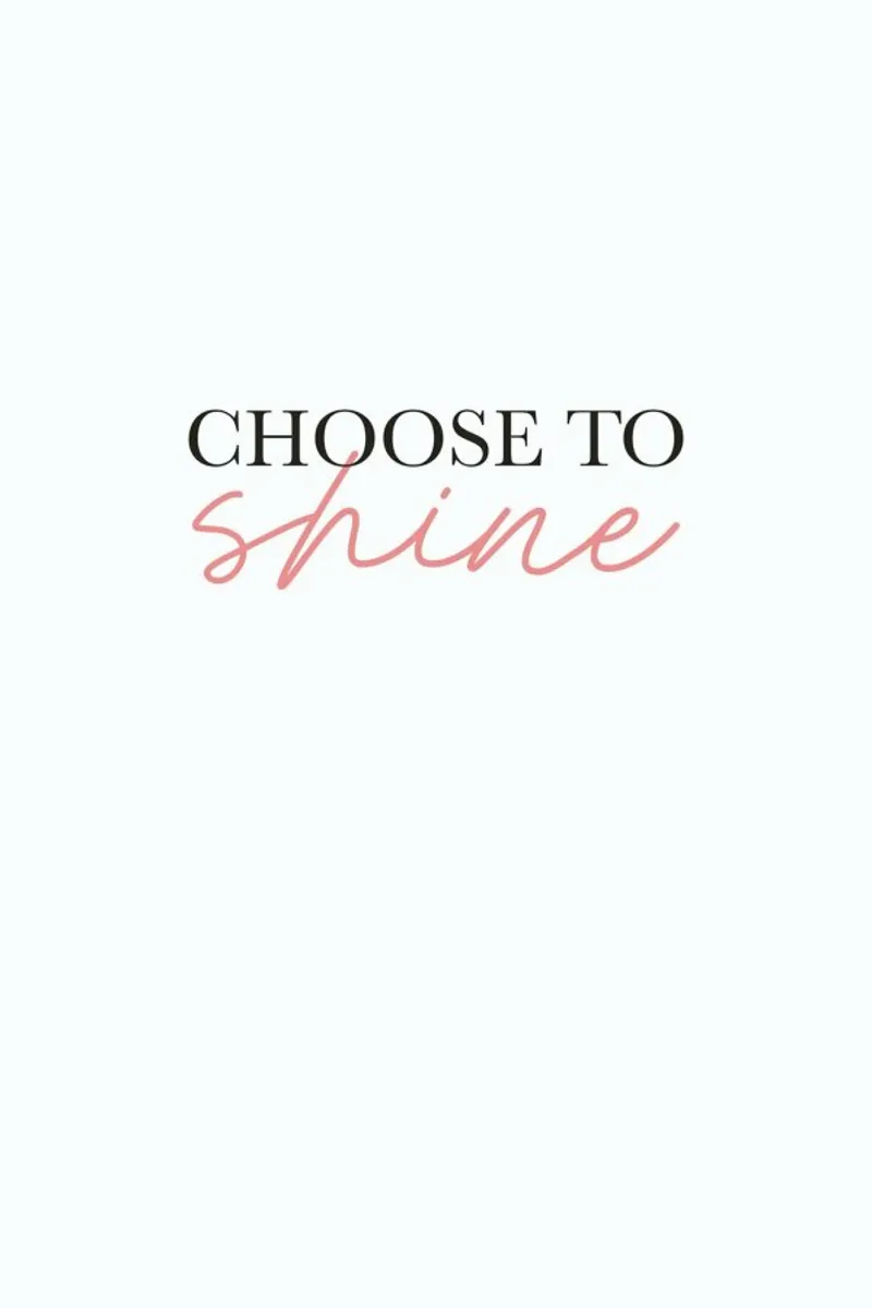 Choose To Shine pellicola backlit da Studio One
