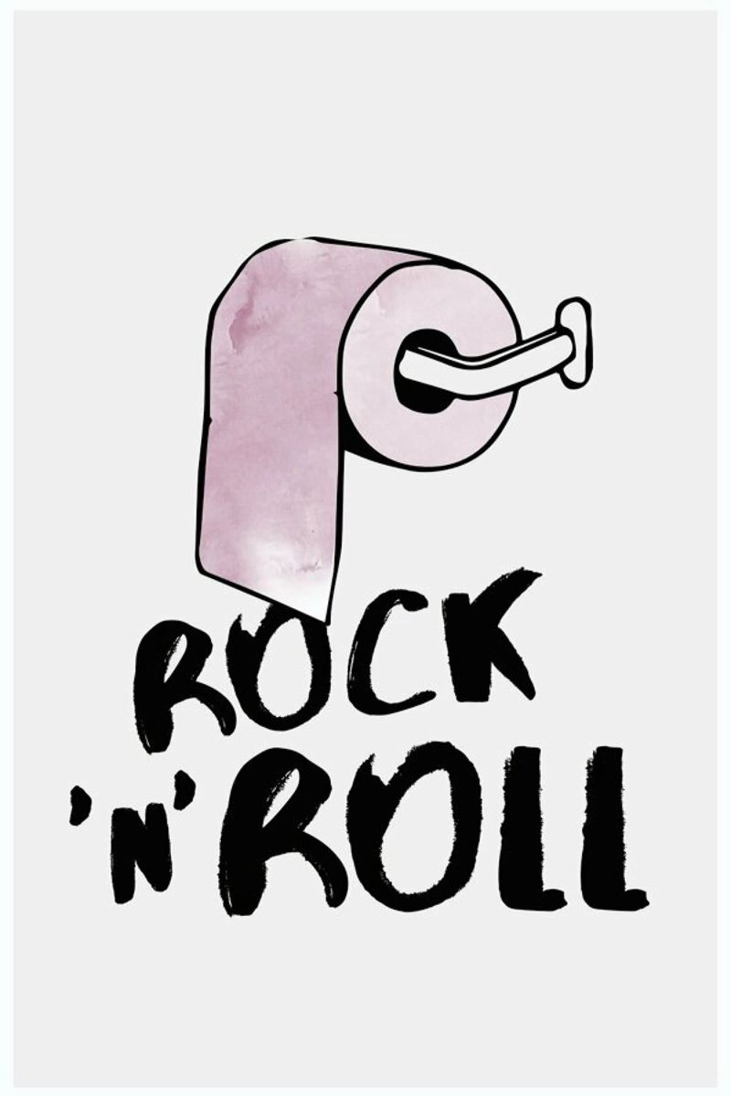 Rock 'n' Roll Poster von Amy & Kurt