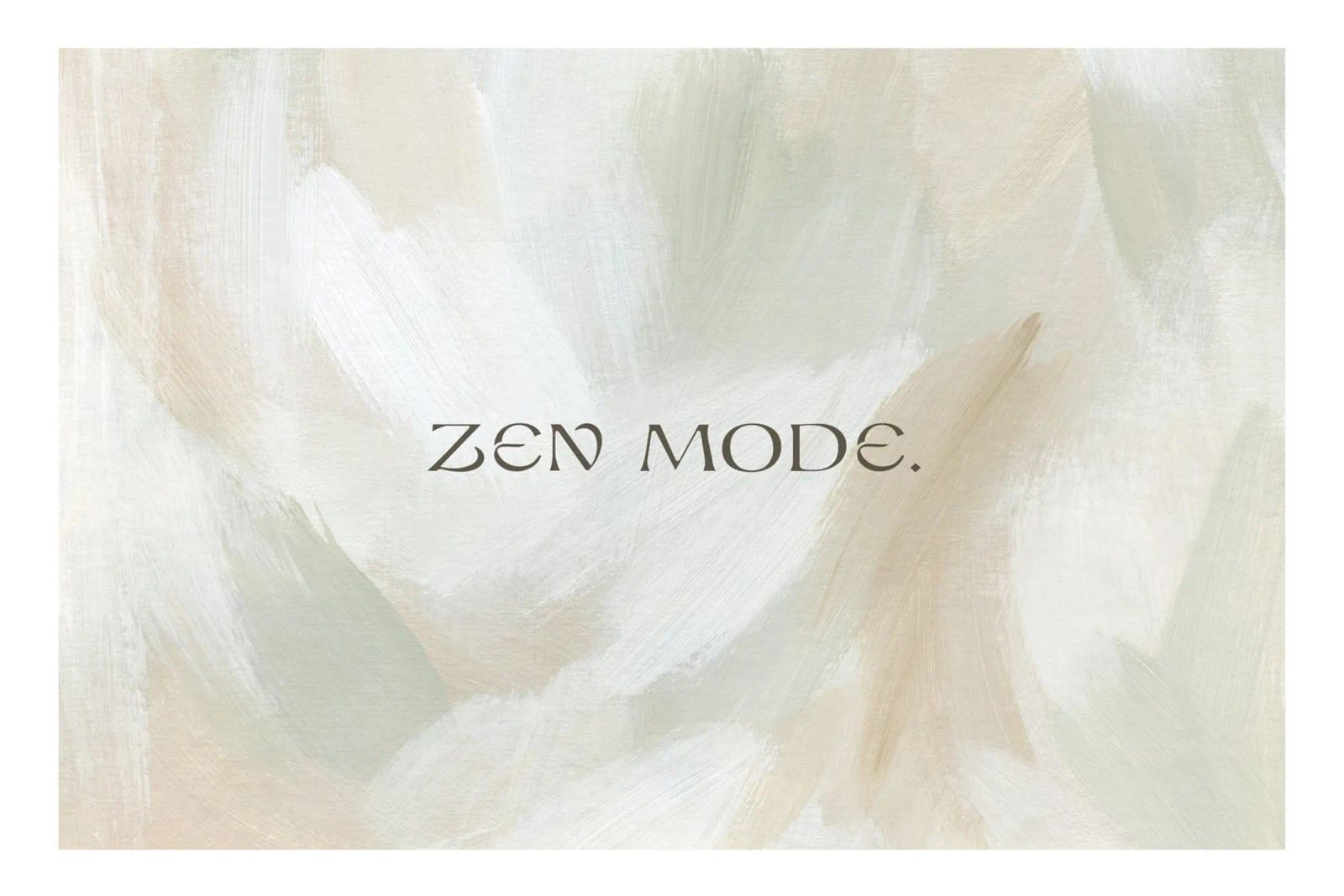 Zen Mode Poster von treechild