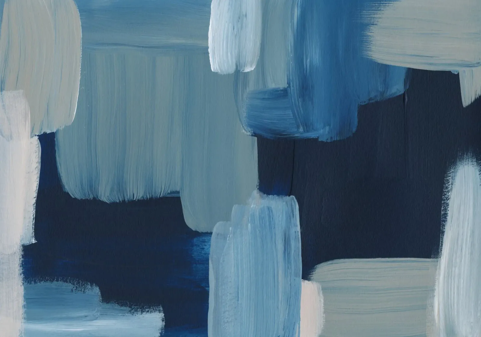 Abstract Brush Strokes 211 alluminio dibond da Mareike Böhmer