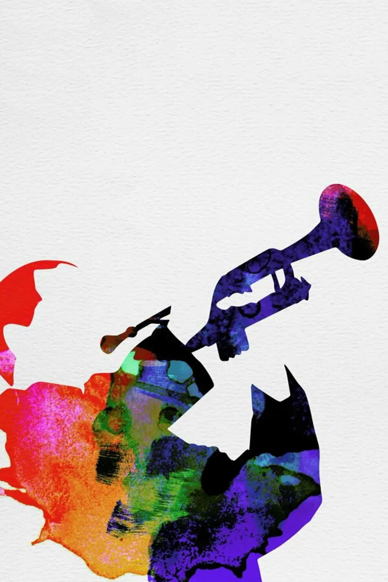 Miles Davis pellicola backlit da Naxart