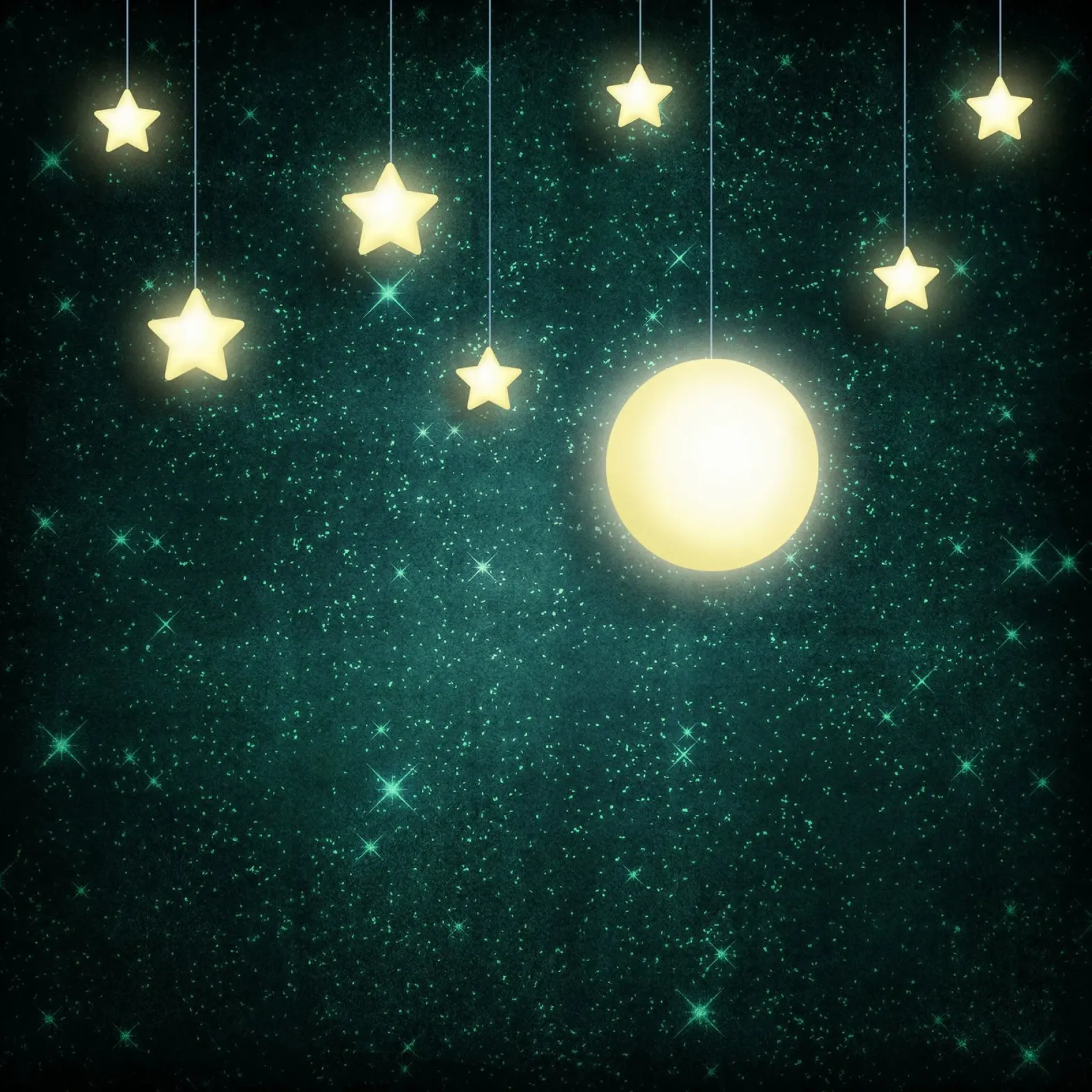Luna e stelle pellicola backlit da Spiritual Touch
