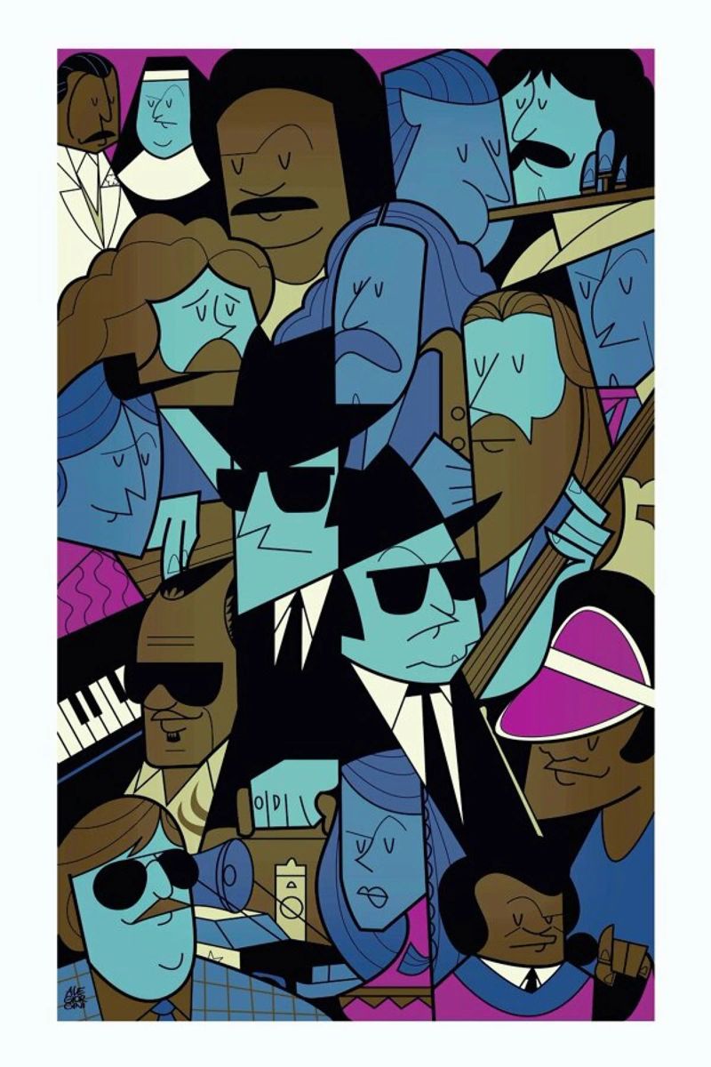 On a mission from God Poster von Ale Giorgini