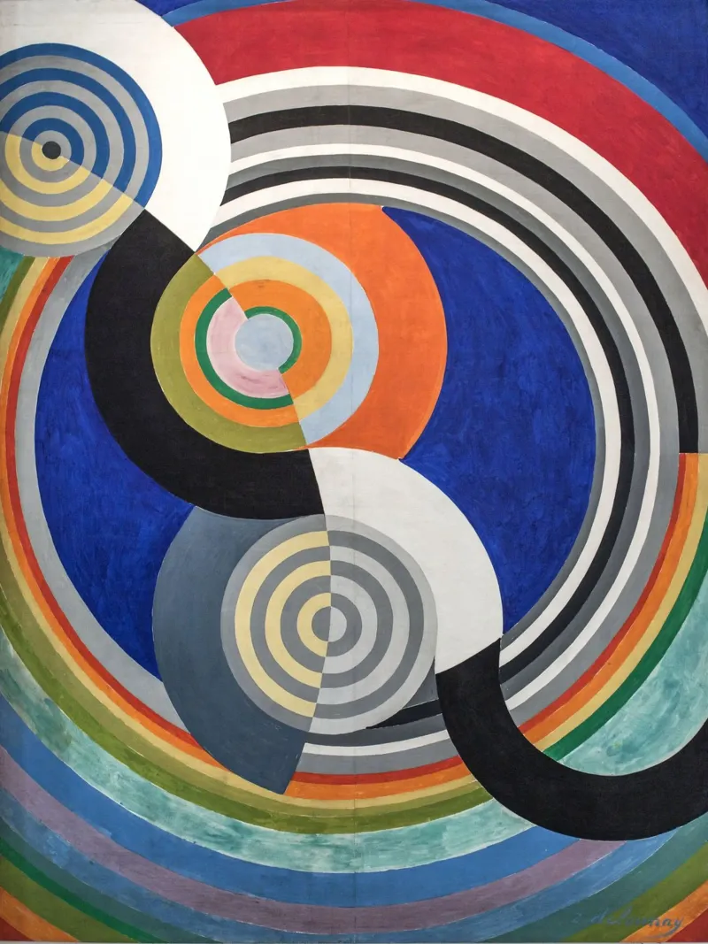 Robert Delaunay - Ritmo, n°2 pellicola backlit da Timeless Artworks