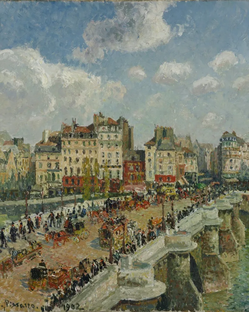 Camille Pissarro - Il Pont-Neuf poster da Timeless Artworks