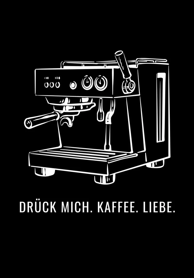 Drück mich. Kaffee. Liebe. carta hahnemühle da DigiWunderwerk