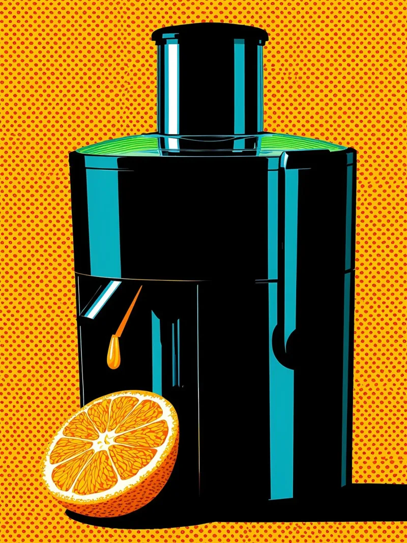 Sapmachine - Pop Art canvas met Baklijst van ColorCrash Gallery