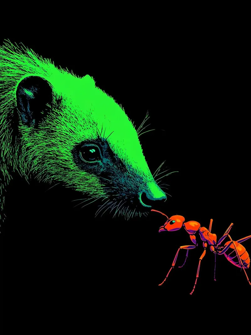 Weasal e Ant - Pop Art poster da ColorCrash Gallery
