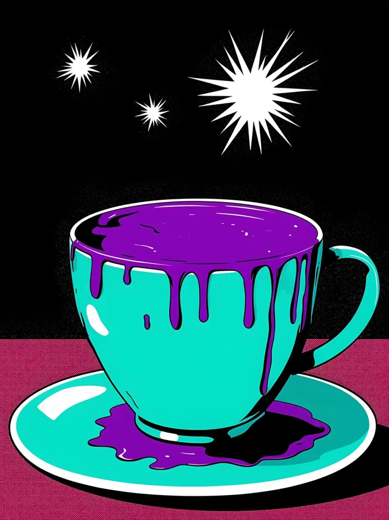 Tazza da caffè - Pop Art pellicola backlit da ColorCrash Gallery