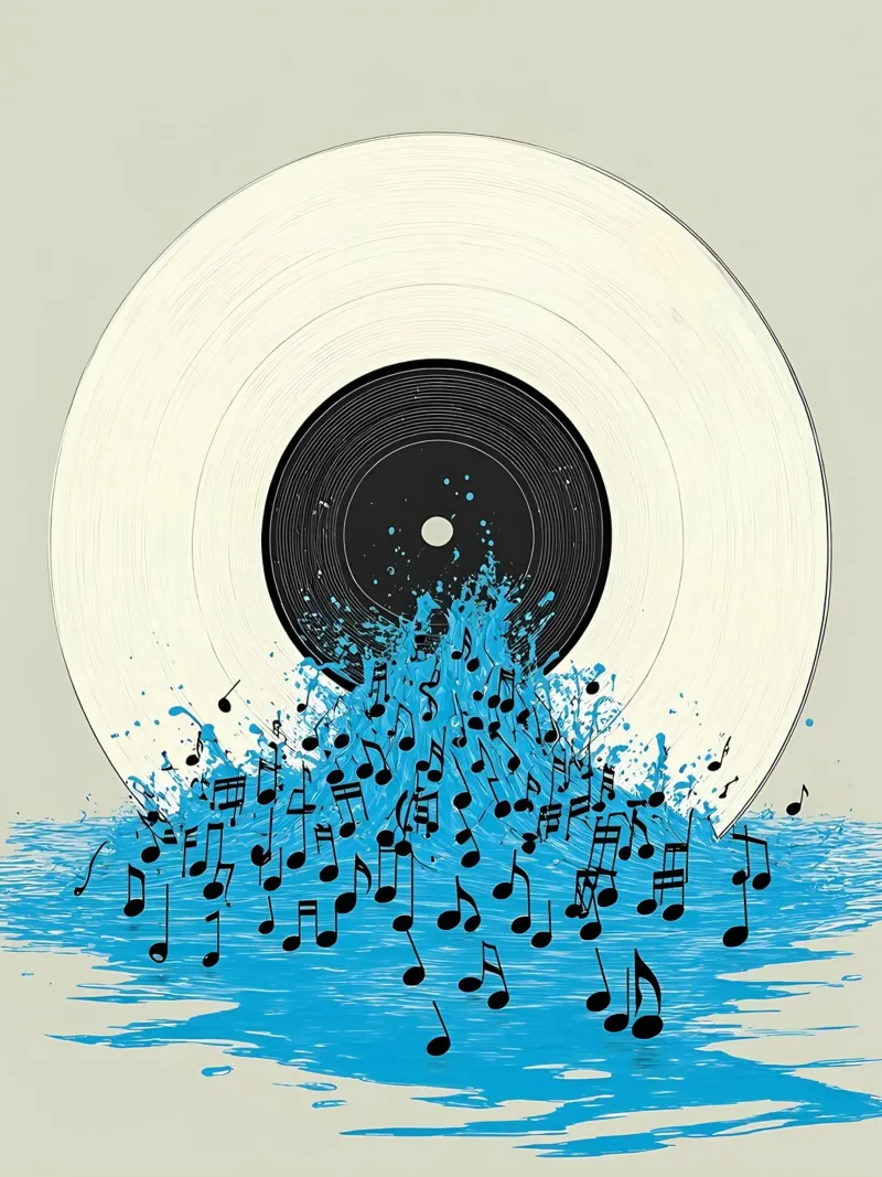 Musica - Pop Art poster da ColorCrash Gallery