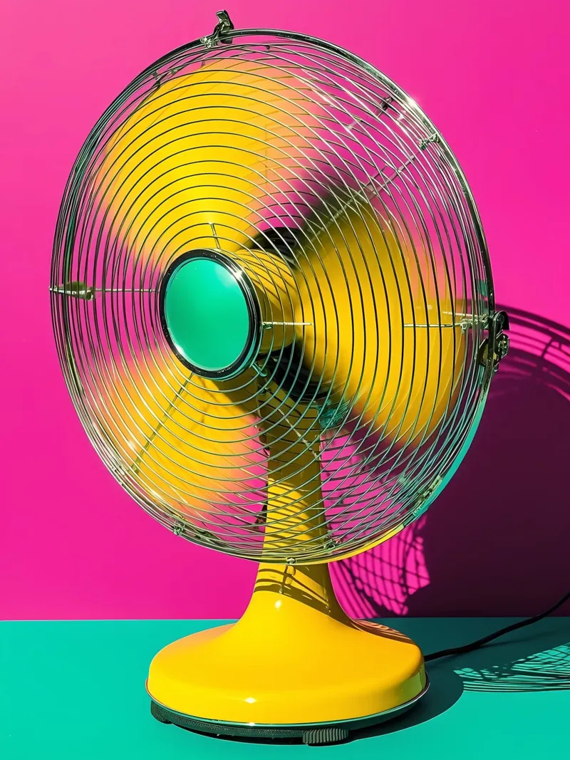 Ventaglio - Pop Art pellicola backlit da ColorCrash Gallery