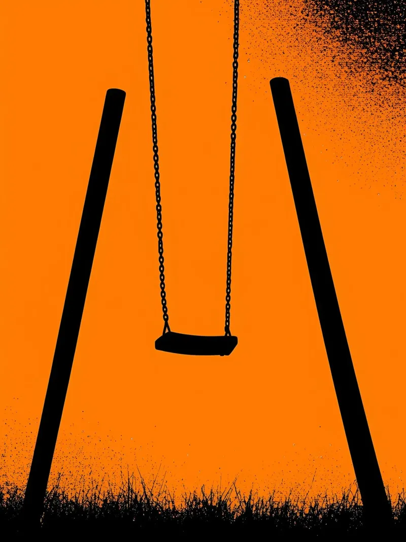 Swing - Pop Art pellicola backlit da ColorCrash Gallery