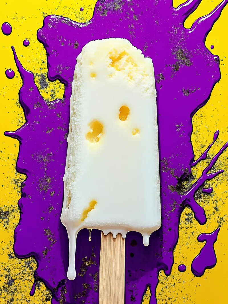 Popsicle - Pop Art pellicola backlit da ColorCrash Gallery
