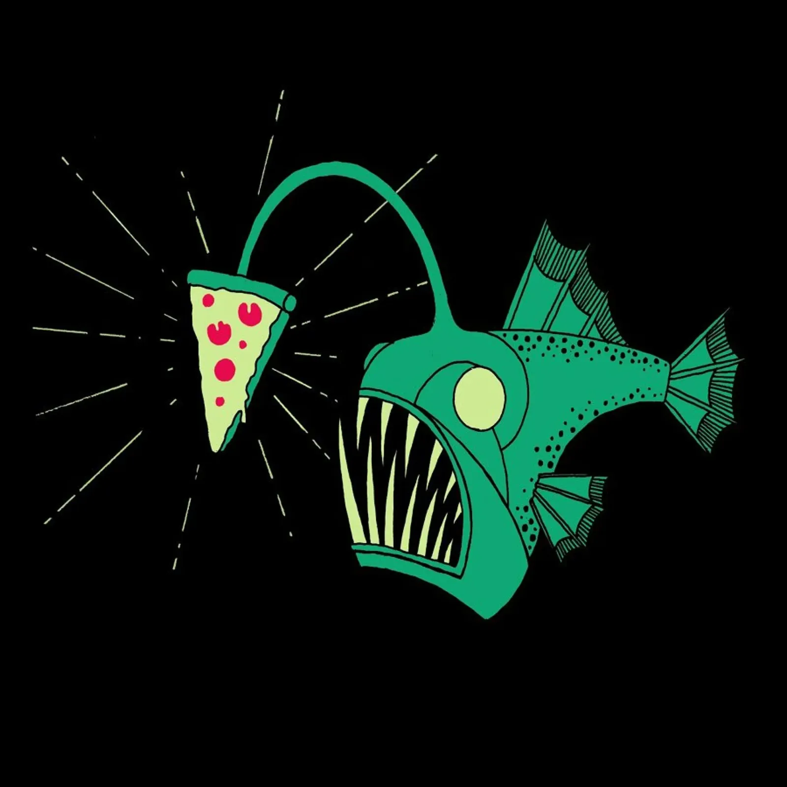 Angling For Pizza pellicola backlit da DinoMike