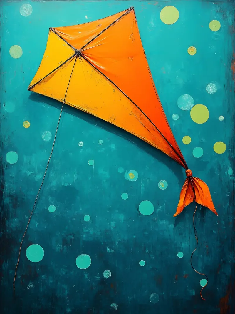 Aquilone - Pop Art pellicola backlit da ColorCrash Gallery